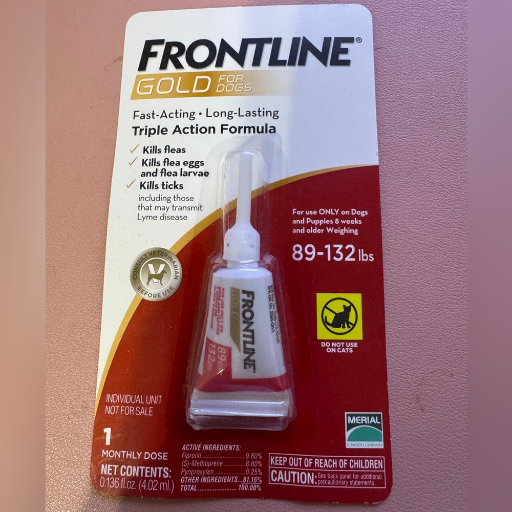 Frontline Gold for Dogs - Triple Action Formula